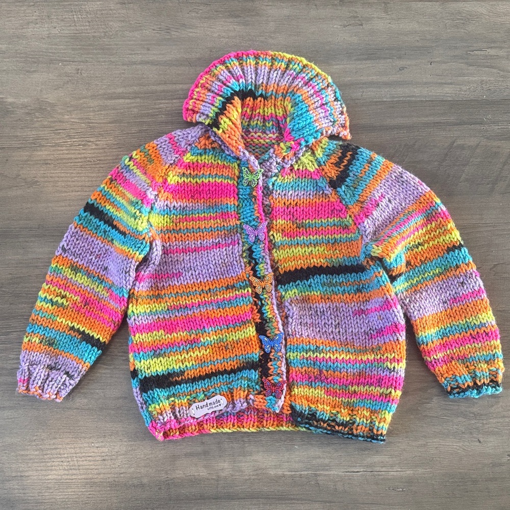 Colorful Knit Sweater